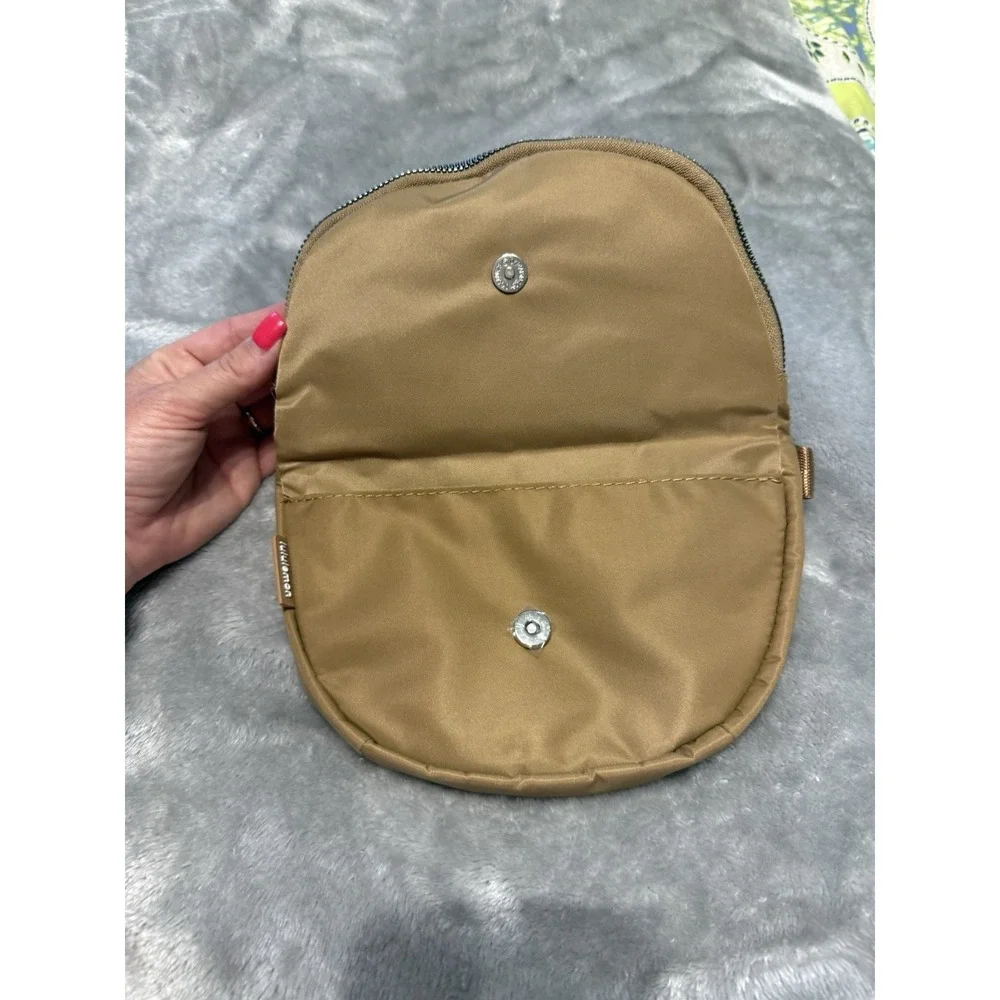 Lululemon All Night Festival Bag Micro Tan Gold Crossbody Belt Bag Neutral
